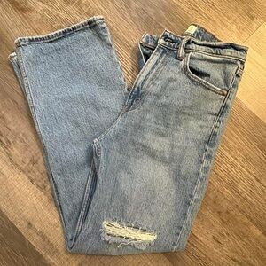 Abercrombie & Fitch Light Blue High Rise Jeans